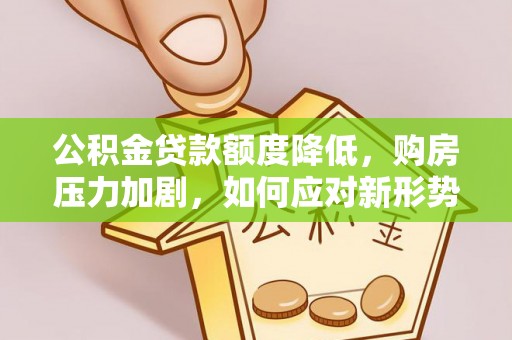 绥棱公积金贷款额度降低，购房压力加剧，如何应对新形势？