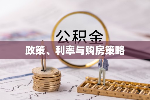 绥棱政策、利率与购房策略