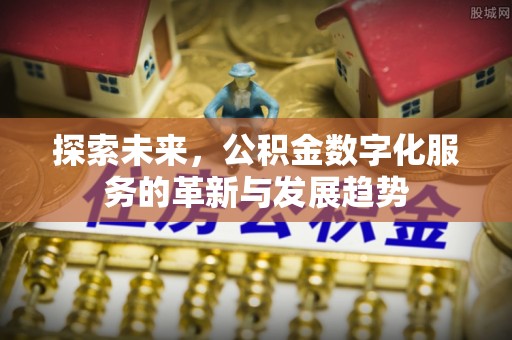 绥棱探索未来，公积金数字化服务的革新与发展趋势