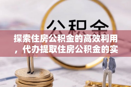绥棱探索住房公积金的高效利用，代办提取住房公积金的实用指南