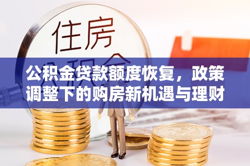 绥棱公积金贷款额度恢复，政策调整下的购房新机遇与理财规划
