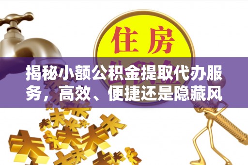 绥棱揭秘小额公积金提取代办服务，高效、便捷还是隐藏风险？