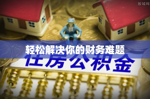 绥棱轻松解决你的财务难题