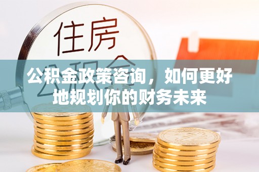 绥棱公积金政策咨询，如何更好地规划你的财务未来