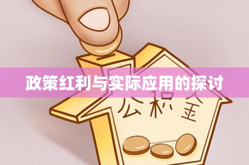 绥棱政策红利与实际应用的探讨
