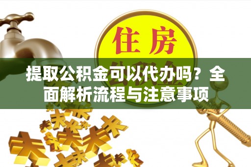 绥棱提取公积金可以代办吗？全面解析流程与注意事项