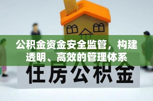 绥棱公积金资金安全监管，构建透明、高效的管理体系