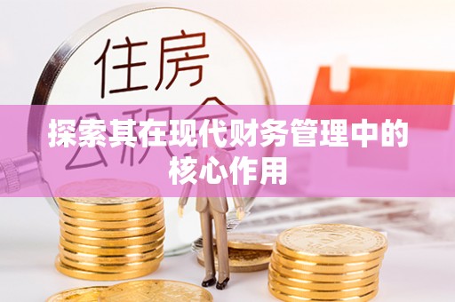 绥棱探索其在现代财务管理中的核心作用