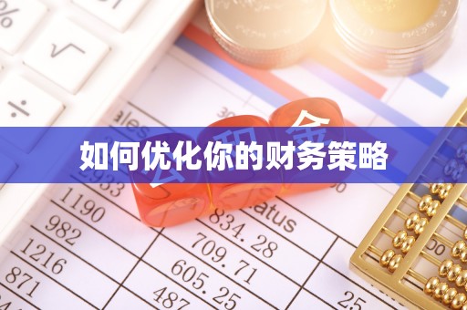 绥棱如何优化你的财务策略