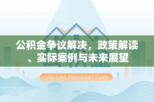 绥棱公积金争议解决，政策解读、实际案例与未来展望