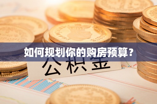 绥棱如何规划你的购房预算？