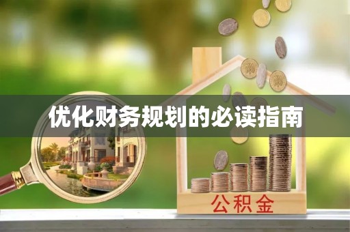 绥棱优化财务规划的必读指南