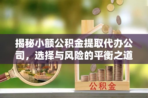 绥棱揭秘小额公积金提取代办公司，选择与风险的平衡之道