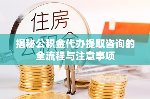 绥棱揭秘公积金代办提取咨询的全流程与注意事项
