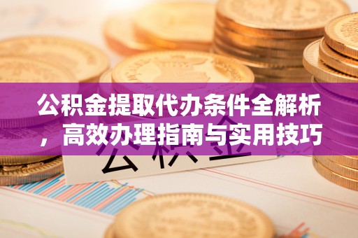 绥棱公积金提取代办条件全解析，高效办理指南与实用技巧