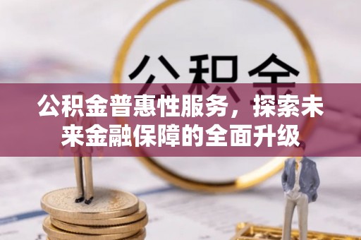 绥棱公积金普惠性服务，探索未来金融保障的全面升级