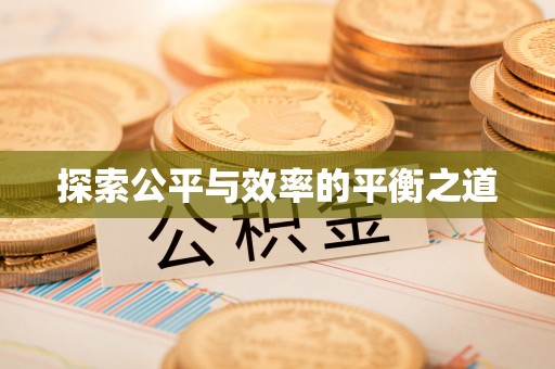绥棱探索公平与效率的平衡之道