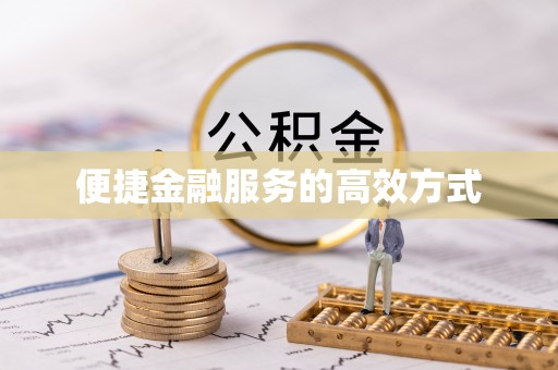 绥棱便捷金融服务的高效方式