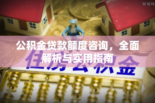 绥棱公积金贷款额度咨询，全面解析与实用指南