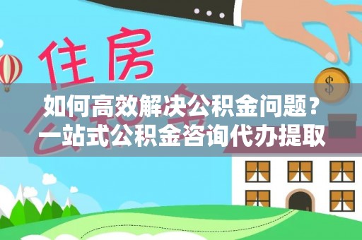 绥棱如何高效解决公积金问题？一站式公积金咨询代办提取服务全解析