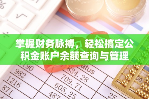 绥棱掌握财务脉搏，轻松搞定公积金账户余额查询与管理