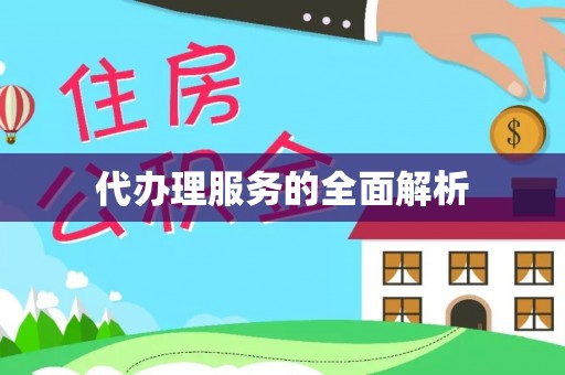 绥棱代办理服务的全面解析