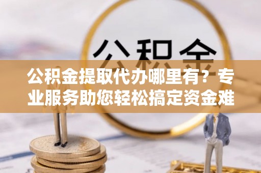绥棱公积金提取代办哪里有？专业服务助您轻松搞定资金难题