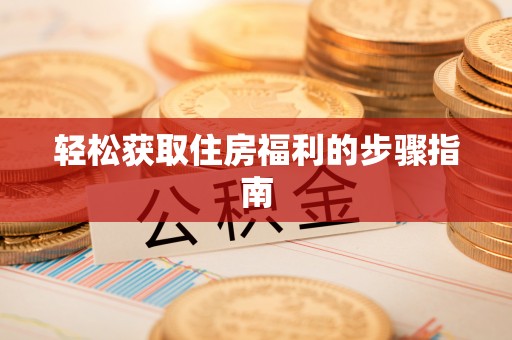 绥棱轻松获取住房福利的步骤指南