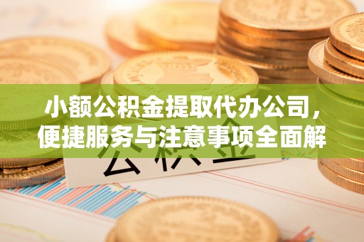 绥棱小额公积金提取代办公司，便捷服务与注意事项全面解析