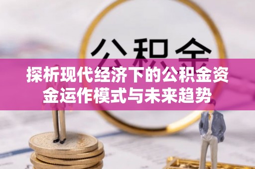绥棱探析现代经济下的公积金资金运作模式与未来趋势