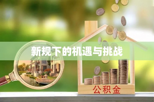 绥棱新规下的机遇与挑战