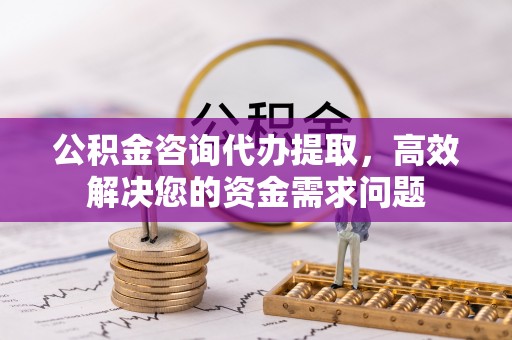 绥棱公积金咨询代办提取，高效解决您的资金需求问题