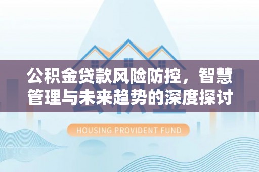 绥棱公积金贷款风险防控，智慧管理与未来趋势的深度探讨