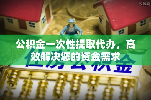 绥棱公积金一次性提取代办，高效解决您的资金需求