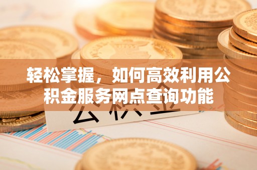 绥棱轻松掌握，如何高效利用公积金服务网点查询功能