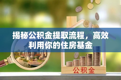 绥棱揭秘公积金提取流程，高效利用你的住房基金