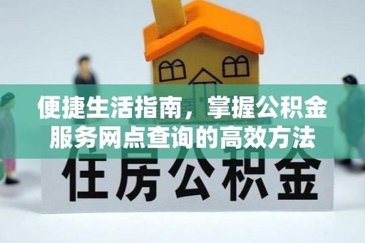 绥棱便捷生活指南，掌握公积金服务网点查询的高效方法